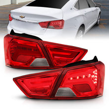 Load image into Gallery viewer, ANZO 14-18 Chevrolet Impala LED Taillights Red/Clear