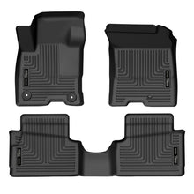 Cargar imagen en el visor de la galería, Husky Liners 22-23 Ford Maverick Hybrid Weatherbeater Black Front &amp; 2nd Seat Floor Liners
