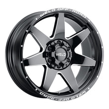 Cargar imagen en el visor de la galería, Weld Off-Road W109 20X9.0 Retaliate 6X135 6X139.7 ET10 BS5.50 Gloss Black MIL 106.1