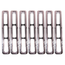 Cargar imagen en el visor de la galería, Rugged Ridge Grille Inserts Chrome 87-95 Jeep Wrangler YJ