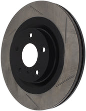 Cargar imagen en el visor de la galería, StopTech Power Slot 06-07 350Z / 05-07 G35 / 06-07 G35X SportStop Slotted Front Left Rotor