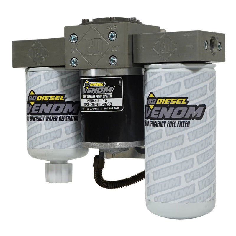 BD Diesel 03-04.5 Dodge Cummins (5.9L) Venom Fuel Lift Pump w/ Filter & Separator
