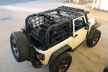 Cargar imagen en el visor de la galería, Rugged Ridge Cargo Net Black 2 Door 07-18 Jeep Wrangler