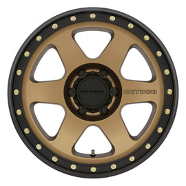 Method MR310 Con6 17x8.5 0mm Offset 6x5.5 106.25mm CB Method Bronze/Black Street Loc Wheel
