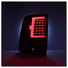 Cargar imagen en el visor de la galería, xTune 09-18 Dodge Ram 1500 LED Tail Lights - Black Smoke (ALT-ON-DR09-LBLED-BSM)