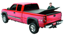 Load image into Gallery viewer, Lund 16-23 Nissan Titan (5.5ft. Bed w/o Titan Box) Genesis Tri-Fold Tonneau Cover - Black