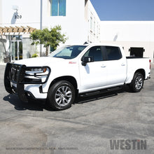 Cargar imagen en el visor de la galería, Westin 2019 Chevrolet Silverado/Sierra 1500 Crew Cab Platinum 4 Oval Nerf Step Bars - Black