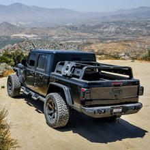 Cargar imagen en el visor de la galería, Westin 2021 Jeep Gladiator Overland Cargo Rack - Textured Black