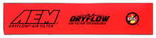 Cargar imagen en el visor de la galería, AEM 2015 Ford Mustang 2.3L/3.7L/5.0L Dryflow Air Filter