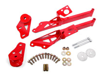 Cargar imagen en el visor de la galería, BMR Suspension 15-18 Ford Mustang S550 IRS Subframe Support Brace (Red)