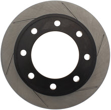 Cargar imagen en el visor de la galería, StopTech Power Slot 00-05 Ford Excursion / 01-04 F250 2WD/4WD Rear Left Slotted Rotor