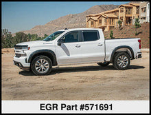 Cargar imagen en el visor de la galería, EGR 2019 Chevy 1500 Crew Cab In-Channel Window Visors - Dark Smoke