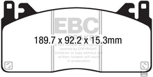 Cargar imagen en el visor de la galería, EBC 2015+ Ford Mustang GT350 Bluestuff Front Brake Pads