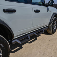 Cargar imagen en el visor de la galería, Westin/HDX 2021+ Ford Bronco Drop Nerf Step Bars - Textured Black