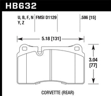 Cargar imagen en el visor de la galería, Hawk 2005 Aston Martin DB9 LTS Street Front Brake Pads