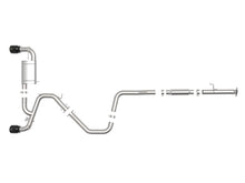 Cargar imagen en el visor de la galería, aFe Hyundai Veloster N 21-22 L4-2.0L (t) Takeda Cat-Back Exhaust System- Black Tips