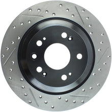 Cargar imagen en el visor de la galería, StopTech Slotted &amp; Drilled Sport Brake Rotor