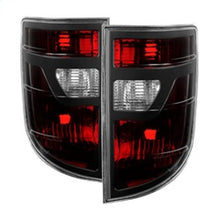 Cargar imagen en el visor de la galería, Xtune Honda Ridgeline Pickup 06-08 OEM Style Tail Lights Red Smoked ALT-JH-HRID06-OE-RSM