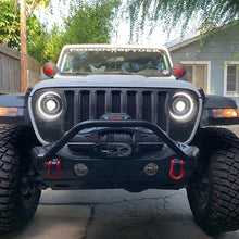 Cargar imagen en el visor de la galería, Oracle Jeep JL/Gladiator JT Oculus Bi-LED Projector Headlights - Amber/White Switchback