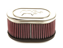 Load image into Gallery viewer, K&amp;N Universal Clamp-On Air Filter 2-1/8in Dual Flange 6-1/4 x 4in OD 3n Height