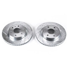Cargar imagen en el visor de la galería, Power Stop 08-17 Buick Enclave Front Evolution Drilled &amp; Slotted Rotors - Pair