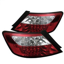 Cargar imagen en el visor de la galería, Spyder Honda Civic 06-08 2Dr LED Tail Lights Red Clear ALT-YD-HC06-2D-LED-RC