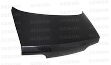Cargar imagen en el visor de la galería, Seibon 90-94 Nissan Skyline R32 OEM Carbon Fiber Trunk Lid