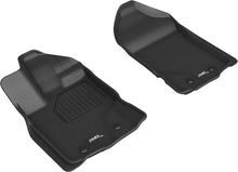 Cargar imagen en el visor de la galería, 3D MAXpider 2019-2020 Ford Ranger Kagu 1st Row Floormat - Black