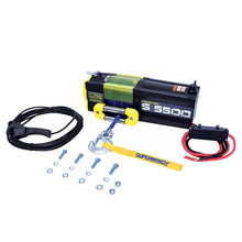 Load image into Gallery viewer, Superwinch 5500 LBS 12V DC 1/4in x 60ft Synthetic Rope S5500 Winch