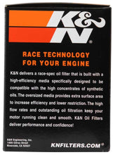 Cargar imagen en el visor de la galería, K&amp;N Harley-Davidson / Buell 3in OD x 4.063in H Black Oil Filter