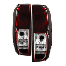 Cargar imagen en el visor de la galería, Xtune Nissan Frontier 05-13 OEM Style Tail Lights Red Smoked ALT-JH-NF05-OE-RSM