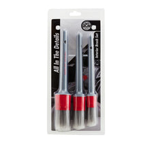 Cargar imagen en el visor de la galería, Chemical Guys Interior Detailing Brushes - 3 Pack