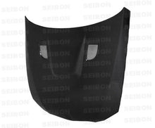 Cargar imagen en el visor de la galería, Seibon 07-10 BMW 3 Series 2 Dr (Excl M3 &amp; convertible) BM-Style Carbon Fiber Hood