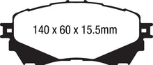 Cargar imagen en el visor de la galería, EBC 14+ Mazda 6 2.5 Greenstuff Front Brake Pads