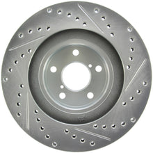 Load image into Gallery viewer, StopTech Select Sport 03-08 Subaru Forester Sport Slotted and Drilled Right Front Rotor