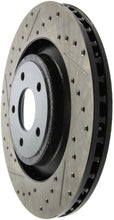 Cargar imagen en el visor de la galería, StopTech Slotted &amp; Drilled Sport Brake Rotor