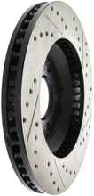 Cargar imagen en el visor de la galería, StopTech 05-10 Ford Mustang GT Front Right Slotted &amp; Drilled Rotor