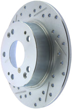 Cargar imagen en el visor de la galería, StopTech Select Sport Drilled &amp; Slotted Rotor - Front Left