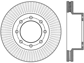 StopTech Power Slot 12-15 Ford F-250/F-350 Front Right Slotted Rotor