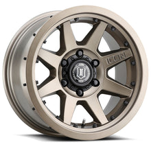 Cargar imagen en el visor de la galería, ICON Rebound Pro 17x8.5 5x5 -6mm Offset 4.5in BS 71.5mm Bore Bronze Wheel