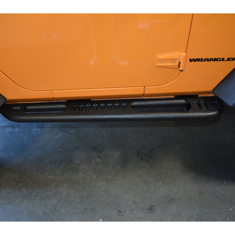 DV8 Offroad 07-18 Jeep Wrangler JK Rock Slider Steps (2 Door Only)