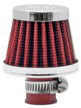 Cargar imagen en el visor de la galería, K&amp;N 2in Base OD x .375in Flange ID x 1.75in H Rubber Base Crankcase Vent Filter