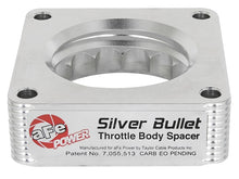 Cargar imagen en el visor de la galería, aFe Silver Bullet Throttle Body Spacer 03-06 Nissan 350Z V6 3.5L (VQ35DE)