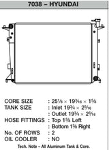 Cargar imagen en el visor de la galería, CSF 10-12 Hyundai Genesis 3.8L Radiator