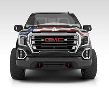 Load image into Gallery viewer, Stampede 19-23 GMC Sierra 1500 Vigilante Premium Hood Protector - Flag