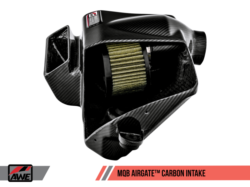 AWE Tuning Audi/VW MQB (1.8T / 2.0T) Carbon Fiber AirGate Intake w/ Lid