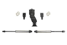 Cargar imagen en el visor de la galería, Fabtech 19-20 Ford F450/F550 4WD Dual Steering Stabilizer System w/DL 2.25 Shocks