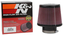 Cargar imagen en el visor de la galería, K&amp;N Filter Universal Rubber Filter 3in Flange ID 6in Base OD 5.125in Top OD 5in Height