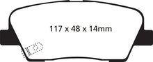 Cargar imagen en el visor de la galería, EBC 06-09 Hyundai Entourage 3.8 Yellowstuff Rear Brake Pads