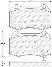 Cargar imagen en el visor de la galería, StopTech Performance 02-07 350z/G35 w/ Brembo Front Brake Pads